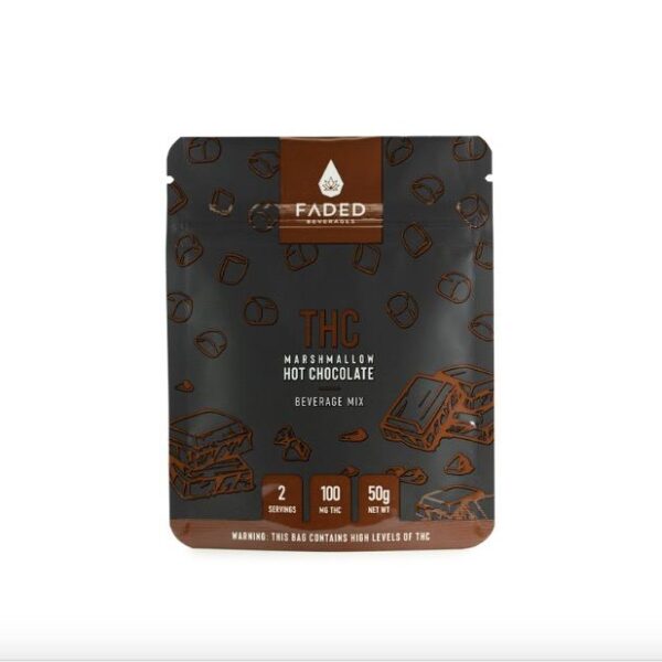 Faded Cannabis - THC Marshmallow Hot Chocolate (100mg)