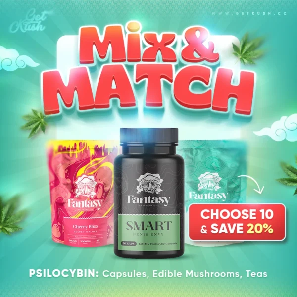 Psilocybin Mix & Match – Choose Any 10