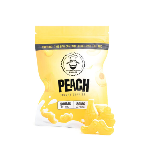 Sugar-Jacks-Peach-THC-Yogurt-Gummies