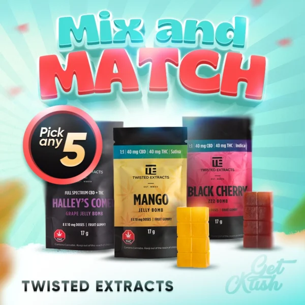 Twisted Extracts - Mix & Match - Pick Any 5